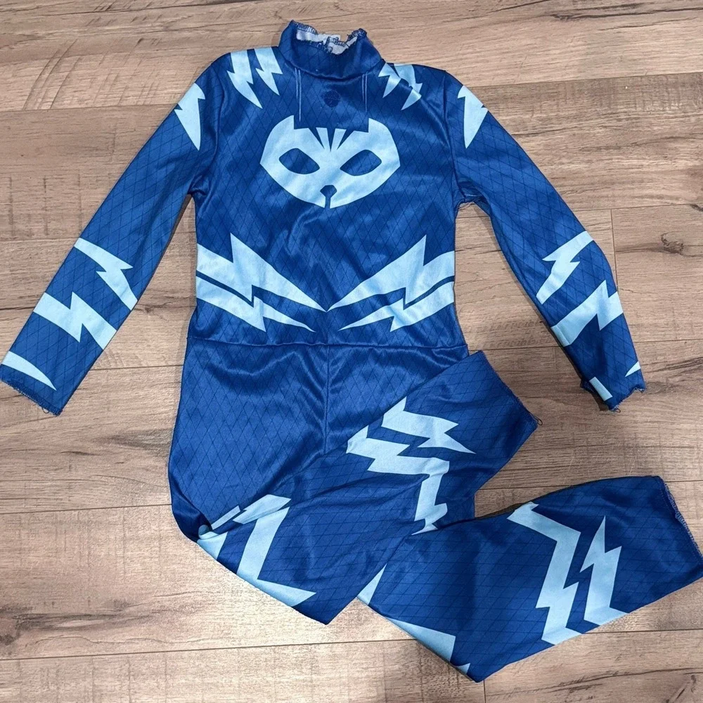 PJ Masks Catboy Classic Costume Suit Toddler 3-4T Halloween Fun Blue Disney